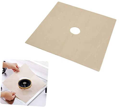 RORPOIR Universelle Strapazierfähige Gasherd-auskleidungsblätter Ofenschutz Antihaft-Material Leicht Zu Reinigen 4er-Pack