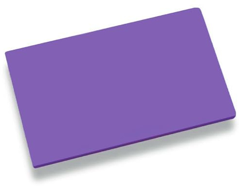 LOUIS TELLIER - Tagliere - Realizzato in HDPE - Antibatterico - Professionale - Qualità Superiore - 60 x 40 x 2 cm - Colore HACCP Alimenti non allergeni (senza glutine) - Viola