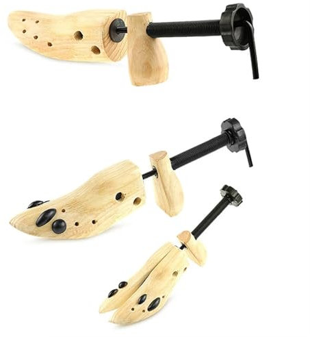 XPJYUA Schuhspanner 1 stücke 2-Wege-Schuhspanner aus Holz for Männer und Frauen Schuhe Expander Verstellbarer Schuhspanner Shaper Rack Sawol(L)