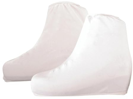 Eislaufstiefel, weiß, professionelle Stiefelüberzug, tragbare Eiskunstlauf-Abdeckung, Rollschuh-Überzug, Schlittschuh-Ärmel, schützt Eiskunstlaufschuhe vor Kratzern und Staub