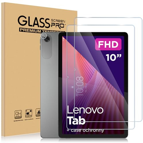 ELYCO 2+1 Stück Schutzfolie für Lenovo Tab 2025 TB311FU/TB311XU 10.1 Zoll | 2 Stück Panzer Schutz Glas + 1 Stück Kamera Schutzfolie, Anti-Bläschen Displayschutzfolie, HD Clear
