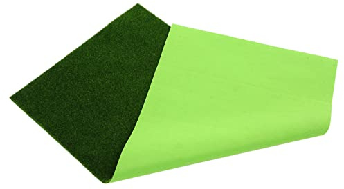 CIYODO Tappetino di Muschio Finto e Erba Sintetica Decorativa per Giardino e Paesaggio, Foglio 50x100cm, Accessorio Decorativo Realistico Senza Manutenzione per Interni Ed Esterni