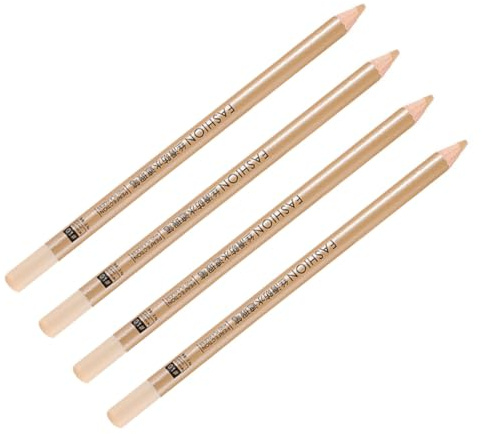 Beaupretty Lot de 4 Crayons Correcteurs Maquillage 1 Ivoire, Camouflage Taches de Rousseur et Zones Sombres, Facile à Appliquer, pour Femmes, Usage Quotidien et Voyage Plusieurs styles