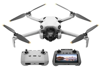 YUNHUOZ Mini-Drone Pliable pour Mini 4 Pro avec caméra vidéo HDR 4K/60 IPS(M4 Pro RC 2)