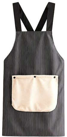 DHSUN Detachable Towel Apron, Waterproof Cross-Back Apron, Unisex Design, Suitable for Everyday Cooking, Household Chores, Outdoor Gardening and Pet Care