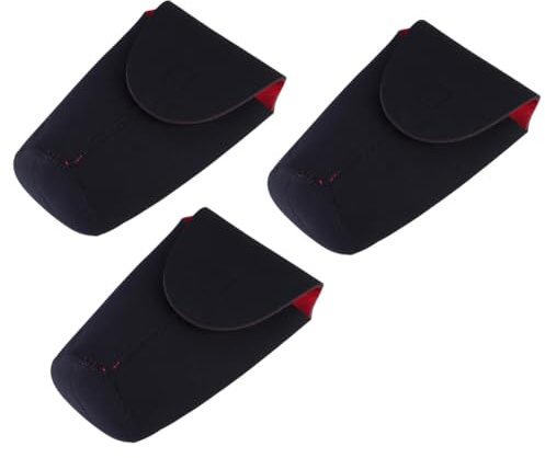 HONMEET Kameraobjektivtaschen Inklusive Stoßfester Schutz aus Neopren und Leicht 3 Stück für Spiegelreflexkameras und Zubehör