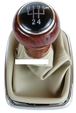 Schaltknauf Knopf Schalthebel Für VW Für Golf 4 MK4 1998 1999 2000 2001 2002 2003 2004 Schaltknauf(Beige 5 Speed)
