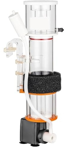 Skimmer per proteine per acquario, efficiente rimozione dei rifiuti per acquari, filtro integrato, 140 l/h, 180 l/h, 220 l/h, ideale per acquacoltura e vita marina