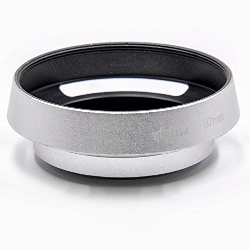 vhbw paraluce compatibile con Sigma obiettivi con filetto interno da 37mm - metallo, argentato