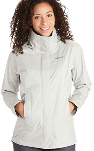 Marmot Women's Hardshell Rain Jacket, Platinum, M