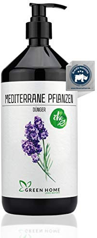 GREEN HOME LOVE NATURE® 1L Mediterrane Pflanzen Dünger mit hohem Nährstoffgehalt - nachhaltiger Oleander Dünger einfach zu dosieren - Made in Germany