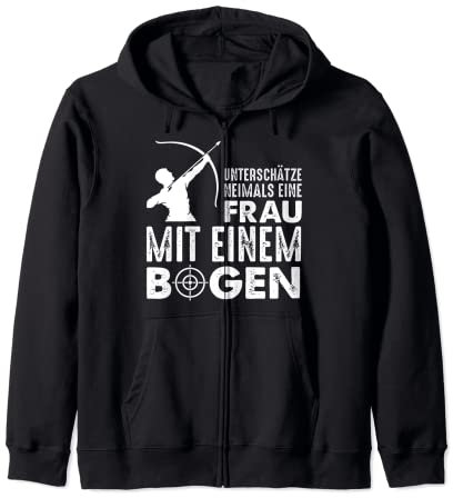 Bogensport - Bogenschießen - Bogenschütze ARCHER Geschenk Kapuzenjacke