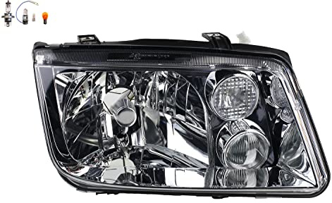 Johns, Scheinwerfer Halogen passend für VW Bora 1J2 10/1998-05/2005 Rechts Leuchtmittel