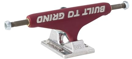 Indy Independent Stage 11 Skateboard-Trucks BTG Speed Standard, Burgunderrot/Silber, 149 mm