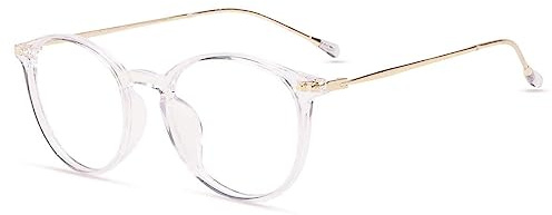 Firmoo Blaulichtfilter Lesebrille mit Sehstärke 1.0x Damen Herren Anti Blaulicht Computerbrille Blaulicht UV Schutzbrille für Bildschirme Gaming Bluelight Filter