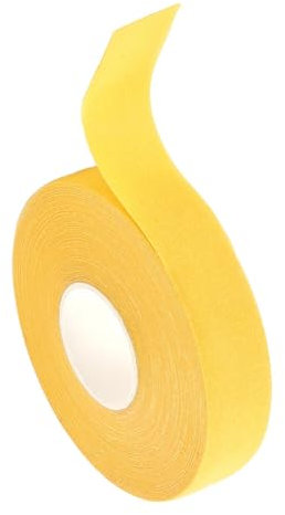 LOVIVER Eishockey-Stoffband, Hockey-Sockenband, atmungsaktiv, Hockey-Stabbänder für Sport, Badminton, Griff, Tennis, Squash, Schläger, Gelb