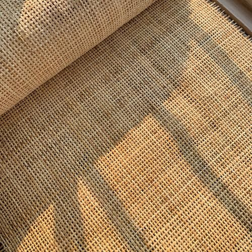 Natürliches Rattan, Schilfgewebe, Schilfgeflecht, 60 x 150 cm, Upcycle Möbel, offene Netzgurte Rattanrolle, Rattanrolle, Rattanwebbing, DIY Projekte, Heimdekoration, Rolle Natur Rattan für Möbel