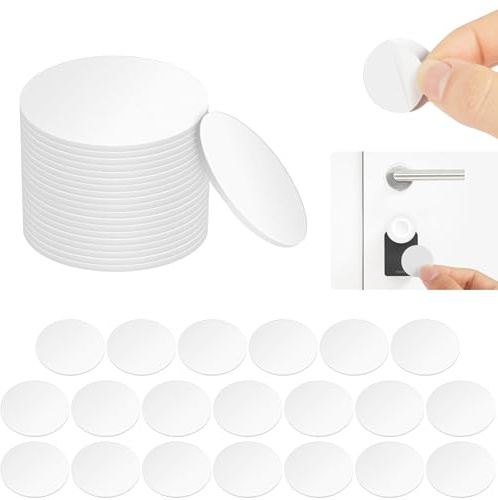OFFCUP NFC kort, 20 st programmerbara NFC 215-etiketter kompatibla med TagMo och Amiibo, NFC klistermärken med alla telefoner och enheter som är NFC-aktiverade (vit)