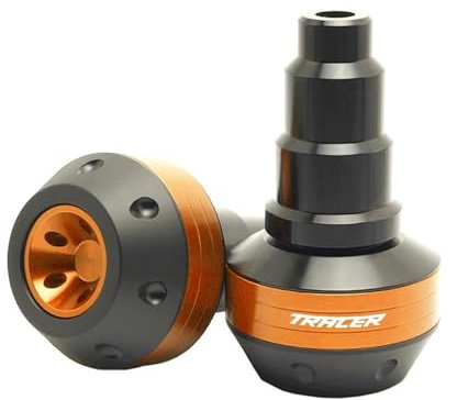 SQNYDH Motorrad-Sturzschutz, Sturzpad-Schutz, Sturzschutz, Verkleidungsschutz Für Yamaha Tracer MT07 Tracer 7 MT-07 MT 07 2014-2023 Sturzpad Rahmengleiter(Orange)