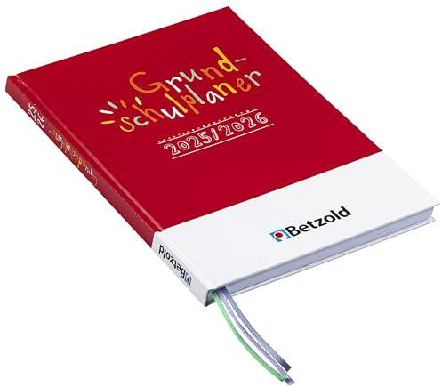 Betzold Design-Grundschulplaner - Hardcover Lehrer-Kalender Jahresplaner Grundschule