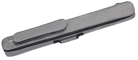 Baoblaze 1/2 Pool Queue Tasche Aufbewahrungstasche Tragbar mit Schultergurten Billard Queue Tasche Pool Stange Tragetasche für Club Übung Sport