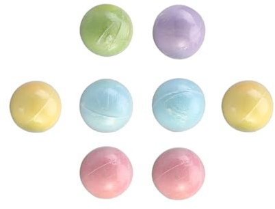 8 Stück Runde Badebomben 70g für Männer und Frauen | Soda Formel, Geeignet für Bad und Spa, Einzeln Verpackt, auch Geschenkset Nutzbar Zufällige Farbe