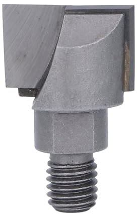 YWBL-WH Punta per Fresatura Inferiore per Pulizia 25mm M10 Fresa per Filettatura Fresa in Carburo Strumento per la Lavorazione del Legno per Appassionati e Professionisti del Fai da Te