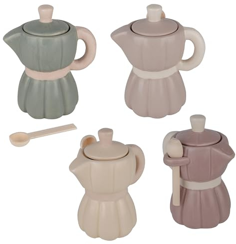 Ingrosso e Risparmio Wedding Favour 1 Piece Mocha Sugar Bowl in Italian Ceramic in 4 Different Variants with Striped Ceramic with Teaspoon Useful Ideas for Newlyweds Wedding Original