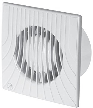 Extractor de baño 100 mm/4 con sensor de humedad y temporizador ventilador wa100h