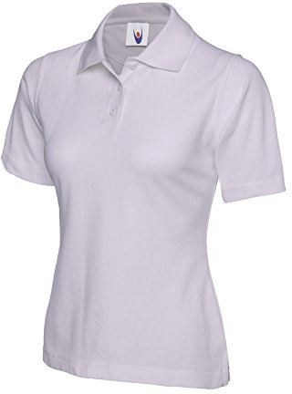 Ladies Premium Polo Shirt Size UK 8 to 26 Plus