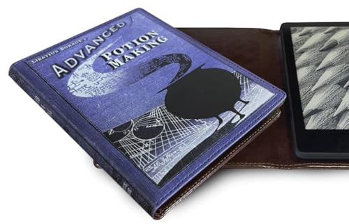 Book Cover for Any eReader with a 6 to 6.8 Inch Screen or 7.5 to 5.1 Inches in Size. Fits Any e-Book Reader Including kobo, Nook, Kindle, Paperwhite, Sony, storytel. (Advanced Potion Making)