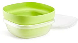 Lékué Küchensieb aus Silikon, 3 in 1, Grün (0200302V10)