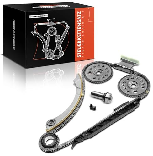Frankberg Juego de cadenas de distribución compatibles con 159 Brera Spider 939 Croma 194 Astra G F67 Insignia A G09 Vectra C 9-5 YS3G 1.9L-2.2L gasolina 1995-2017