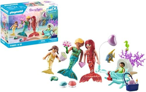 PLAYMOBIL Princess Magic 71469 Ausflug der Meerjungfrauenfamilie ab 4 Jahren
