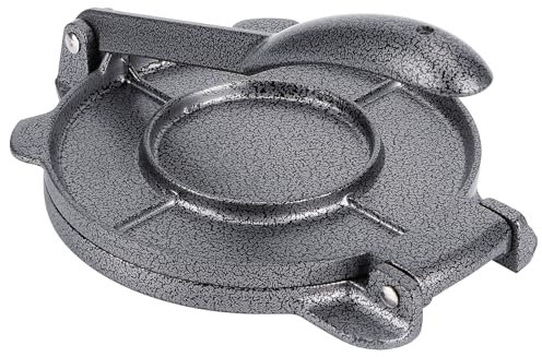 Pressa per tortilla, in lega di alluminio, per pancake e pancake fatti in casa, colore nero