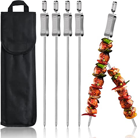Juego de 6 soportes para brochetas