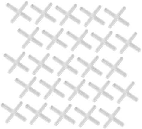 HOMOCONO 1000pcs Cross Shaped Tile Spacers for Floor Installation Reusable Ceramic Grout Tools for Accurate Tile Positioning and Alignment for Home Renovation and Projects