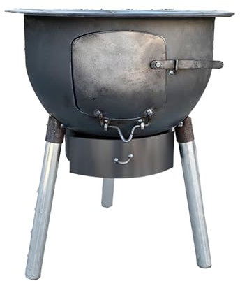 MYJASZZV Wood Burning Stove, Outdoor wood stove, With stove ring and detachable leg frame, it is suitable for outdoor survival, travel, picnics and camping
