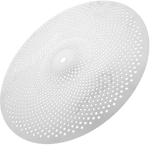 NULYLU Schlagzeug Leisen Becken Dämpfer-beckenpaket Ersatzbecken Für Schlagzeug Übungs-splash-becken Quiet-becken Für Reduzierte Geräuschentwicklung