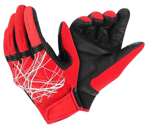 Guantes de montar para hombres, guantes de motocicletas para hombres | Anti slip a impermeabilizar los guantes de invierno del dedo completo de los dedos completos - Accesorios deportivos de Racing
