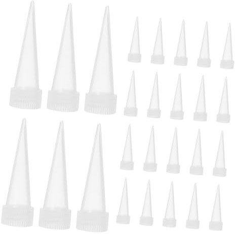 Tofficu 100stücke Klebstoffflaschen Mit Feiner Spitze Dichtungswerkzeugsatz Dichtungsdüsenspitzen Abdichten Düse Wurst Dichtungssatz Dichtungswerkzeugsatz-finishing-tool
