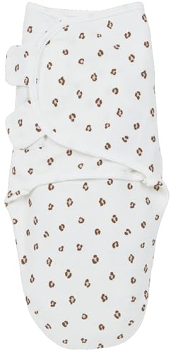 MEYCO Pucktuch 4-6M. Swaddle 1,0TOG Neugeborene Mini Panther Soft Pink | 100 % Baumwolle - Oeko Tex zertifiziert - Pucksack - weicher Schlafkomfort - atmungsaktiv & feuchtigkeitsabsorbierend