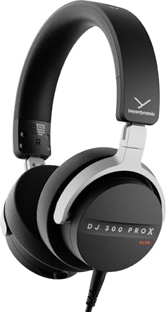 beyerdynamic DJ 300 Pro X Club- Auriculares Profesionales 2 en 1 para DJ con Copas Personalizables y diseño Cerrado para DJs Profesionales