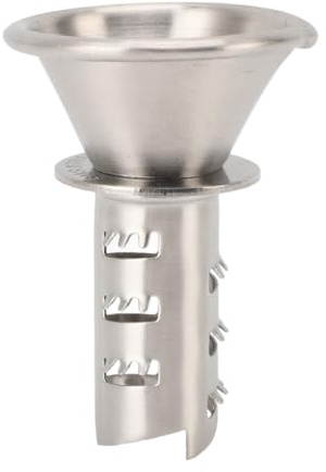 RiToEasysports Presse-Citron, 3 Pièces Presse-Agrumes à Main en Acier Inoxydable pour Citron Orange Pamplemousse, Alésoir à Agrumes en Spirale Portable avec Bec Verseur pour la Cuisine à Domicile