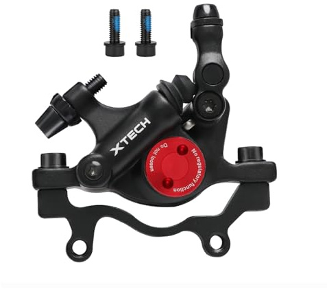 Bike Hydraulic Disc Brake Calipers, HB-100 MTB Disc Brakes Front/Rear Caliper, Dual Piston Line Pulling Brakes, for Mountain, Folding, Road Bikes