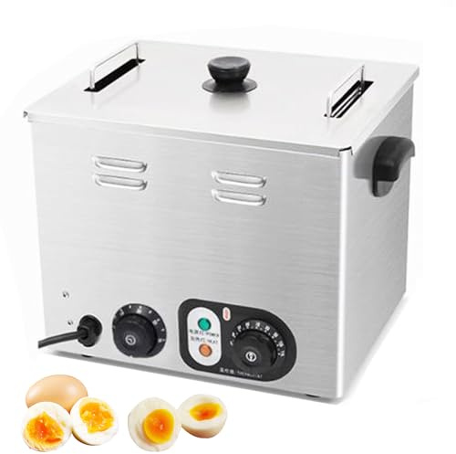 Cuociuova Commerciale, 60 Pezzi Di Grande Capacità, Fornello Elettrico Per Uova In Camicia Con Controllo Della Temperatura 30-110 °c E Timer, Cuociuova In Acciaio Inossidabile Da 2600 With-net-basket