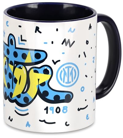 Inter - Tazza Baby Snake in Ceramica, Mug Colazione, Ufficiale