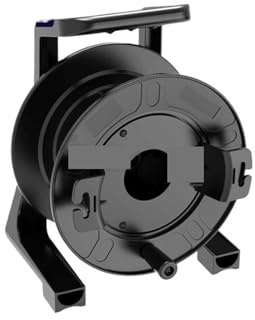Avvolgicavo, STS01-PCD235 Avvolgitore Per Cavo In Fibra Ottica Portatile In Plastica Con Un Diametro Di 5 Mm E Una Capacità 100 Metri Tubo da giardino