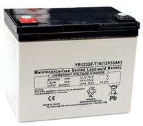 Technical Precision Replacement for LITHONIA EMB212801 Emergency Lighting 35AH AGM with M6 Insert TERMINALS Battery