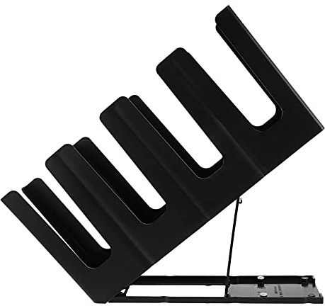 YARNOW Adjustable Foldable Cup Holder with 4 Compartments Plastic Rack for Coffee Shops Milk Tea Bars and Home Use